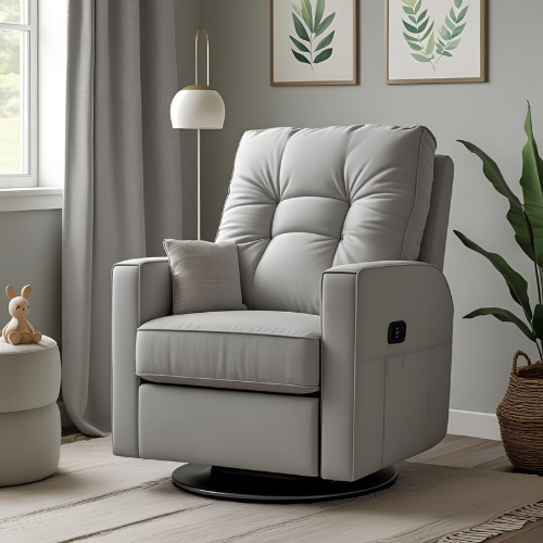 Pillow Back Power Recliner